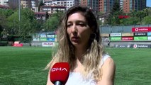 SPOR Beşiktaşlı kadın futbolcular ALG maçı öncesi DHA'ya konuştu