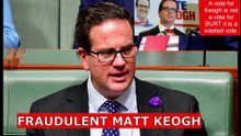 Matt Keogh is a LIAR and a FRAUD