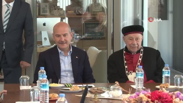 Bakan Soylu Türk Musevi Cemaati ile bir araya geldi