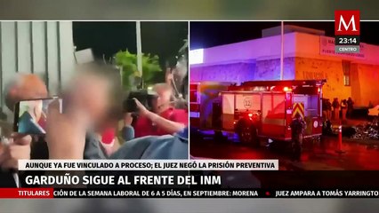Francisco Garduño es vinculado a proceso por incendio en Ciudad Juárez