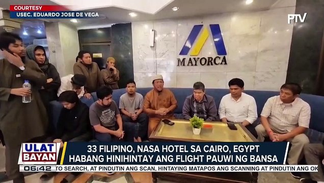 Ilang mga Pinoy na inilikas mula Sudan, darating na sa bansa