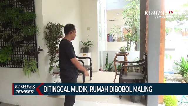Rumah Dibobol Maling saat Ditinggal Mudik, Emas Puluhan Juta Raib