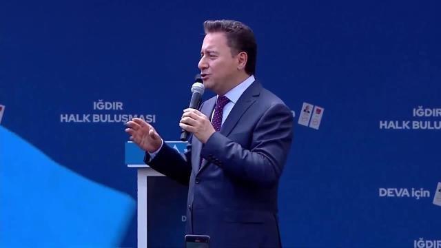DEVA Partisi lideri Ali Babacan, çiftçilere yönelik tarım politikalarını açıkladı