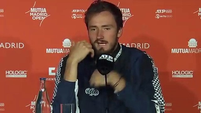 ATP - Madrid 2023 - Daniil Medvedev : I said it, I'm not a clay court specialist so if I can win a big tournament on clay like Roland-Garros !