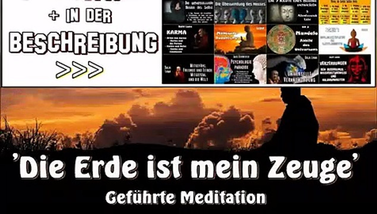 Meditation 'Die Erde ist mein Zeuge' ( Geführte Meditation ) - Jack Kornfield