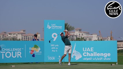 Joshua Grenville-Wood is riding the wave at the UAE Challenge