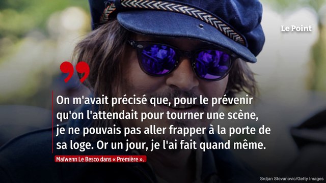Maïwenn pointe les caprices de Johnny Depp sur son tournage