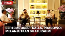 Prabowo Tegaskan Ingin Melanjutkan Silaturahmi usai Bertemu Jusuf Kalla
