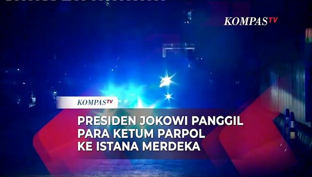 Iring-iringan Mobil Ketum Partai Politik Dipanggil Jokowi ke Istana, Nasdem Tidak Ikut