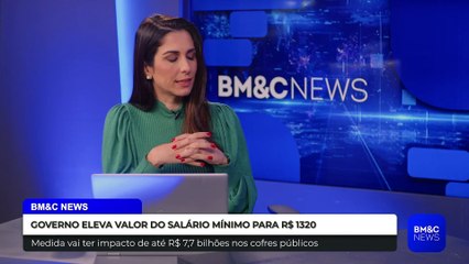 GOVERNO ELEVA VALOR DO SALÁRIO MÍNIMO PARA R$ 1320