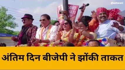 Tải video: उन्नाव: प्रचार के अंतिम दिन बीजेपी ने झोंकी ताकत, रामायण सीरियल की 'सीता' और 'राम ' ने मांगे वोट