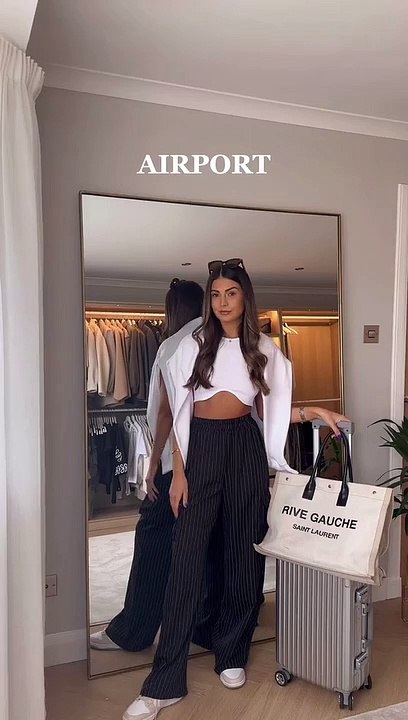 4 holiday looks from @prettylittlething  which one is your fave? #holidaylooks #airportoutfit #fyp
