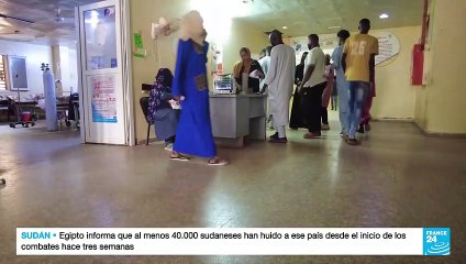 Sistema de salud al borde del colapso por enfrentamientos en Sudán