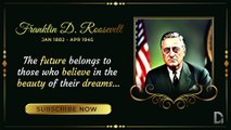 Shaping a Better Tomorrow Inspirational Quotes from Franklin D  Roosevelt