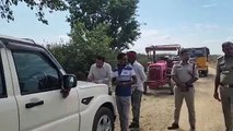 खनिज के अवैध परिवहन में लगे वाहनों पर संयुक्त टीम ने की कार्रवाई
