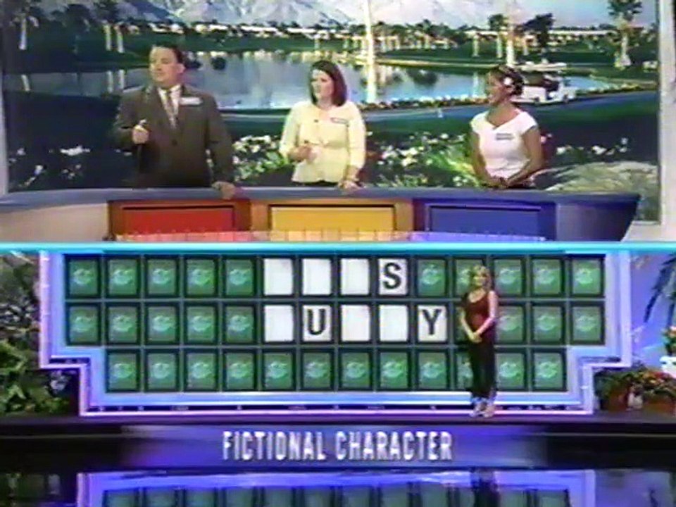 Wheel of Fortune September 23, 2003 (Eddie/Andie/Marcie) video