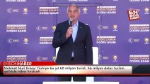 Mehmet Nuri Ersoy: Türkiye bu yıl 60 milyon turist, 56 milyar dolar turizm geliriyle rekor kıracak