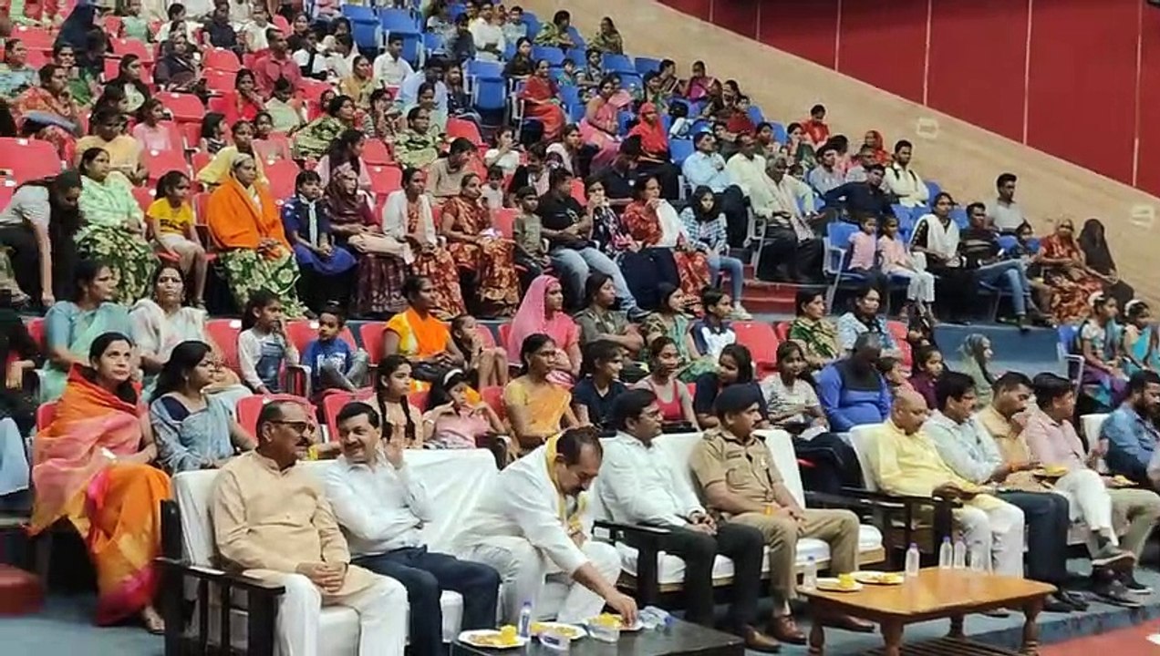 मुख्यमंत्री लाड़ली लक्ष्मी उत्सव के तहत उत्कृष्ट कार्य करने वाली 31 बालिकाओ को किया सम्मानित