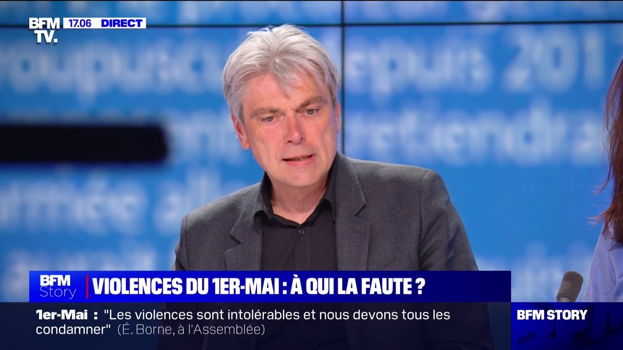 Violences du 1er-Mai: "Les actes inacceptables qui se sont produits n'ont rien à voir avec les manifestants" pour Sébastien Jumel (PCF)