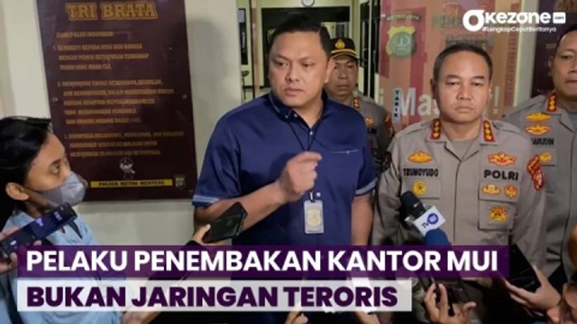 Polisi Tegaskan Pelaku Penembakan Kantor MUI Bukan Jaringan Teroris