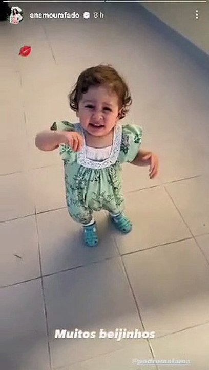 Filha de Ana Moura e Pedro Mafama