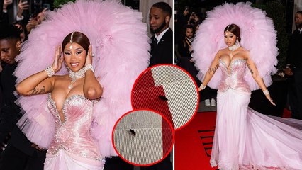 Met Gala'nın kırmızı halısında sürpriz konuk: Hamam böceği