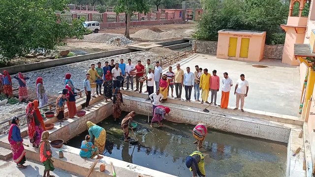 राजस्थान पत्रिका का अभियान अमृतम जलम् बना मंत्र