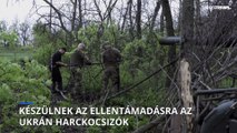 Készül az ellentámadásra az ukrán tüzérség