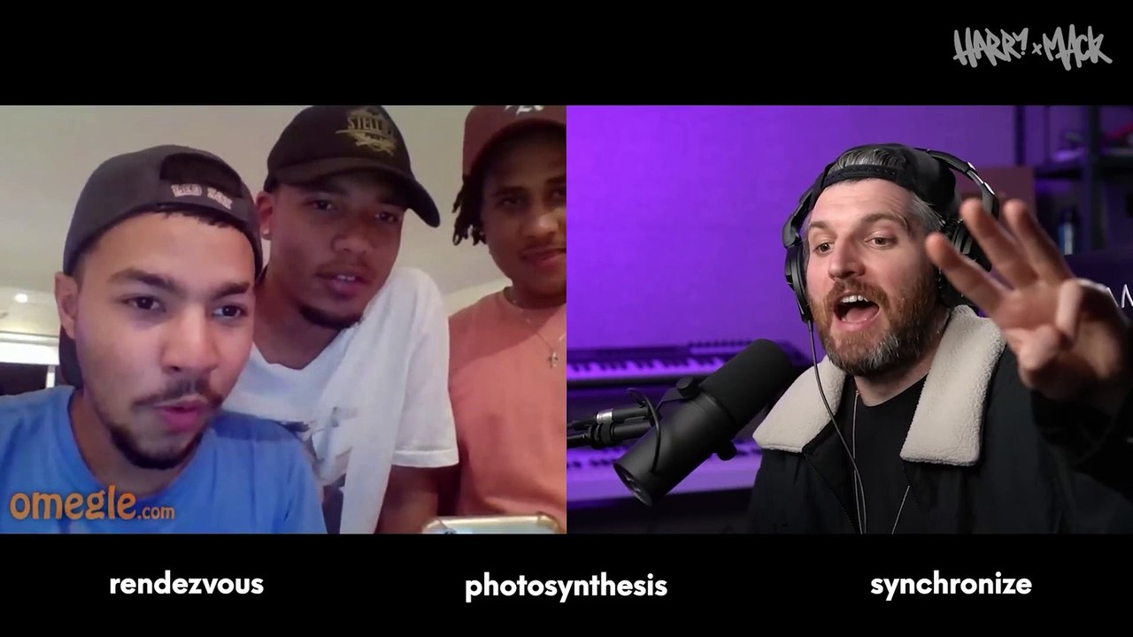 Synchronized Rendezvous - Harry Mack Freestyle Omegle