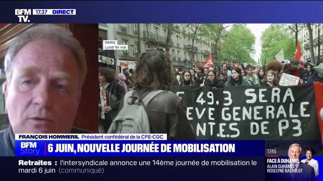François Hommeril (CFE-CGC): On envoie le message qu'on n'a pas du tout l'intention de tourner la page
