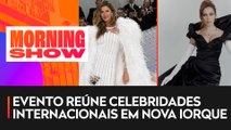 Gisele Bündchen e Anitta marcam presença no Met Gala; destaque foi barata no tapete vermelho