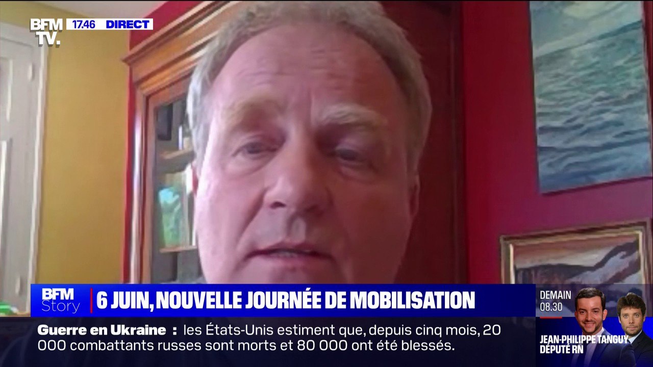 Pour François Hommeril (CFE-CGC), les syndicats "ont gagné la bataille de l'opinion" alors que "le gouvernement a perdu toute crédibilité"