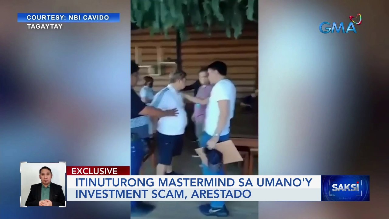 Itinuturong mastermind sa umano'y investment scam, arestado | Saksi