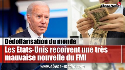 Fin du Dollar : Les Etats-Unis en difficulté reçoivent la mauvaise nouvelle du FMI