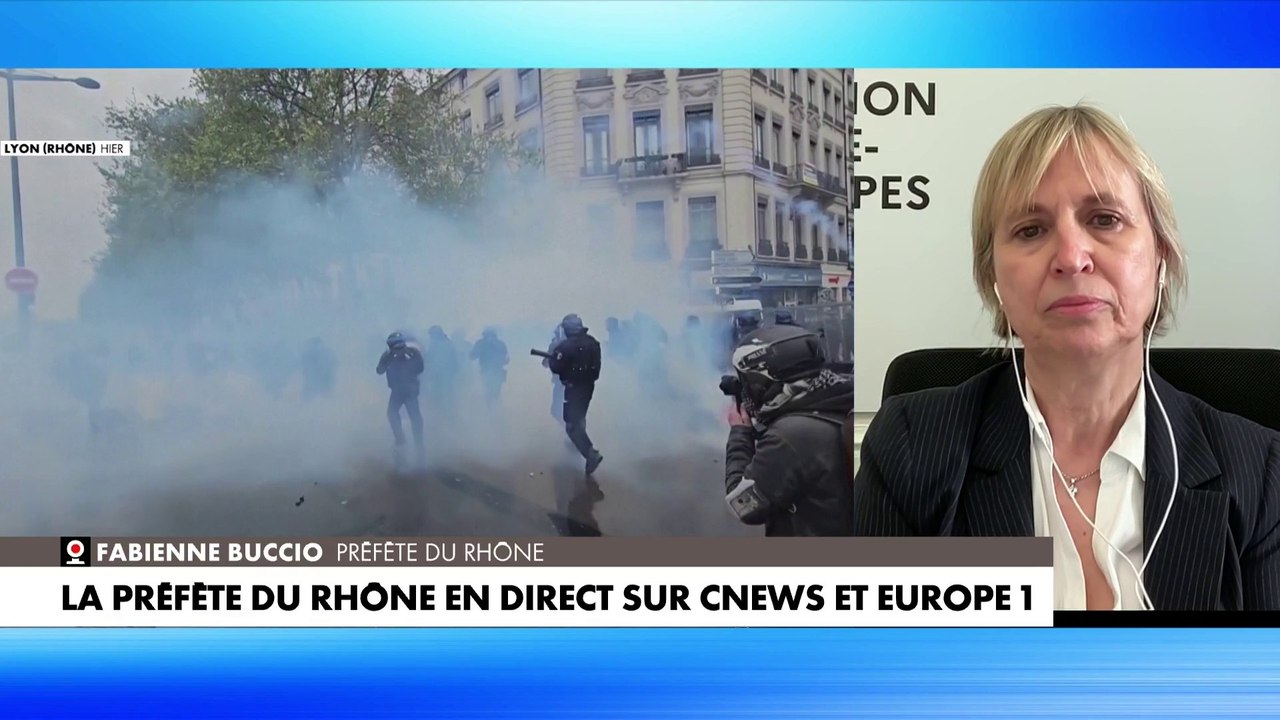 Fabienne Buccio : «Hier, à Lyon, c'était la manifestation la plus violente depuis le début du mouvement contre la réforme des retraites»