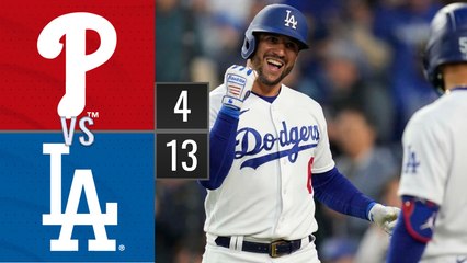 Resumen Phillies de Philadelphia vs Dodgers de Los Ángeles | MLB 01-05-2023