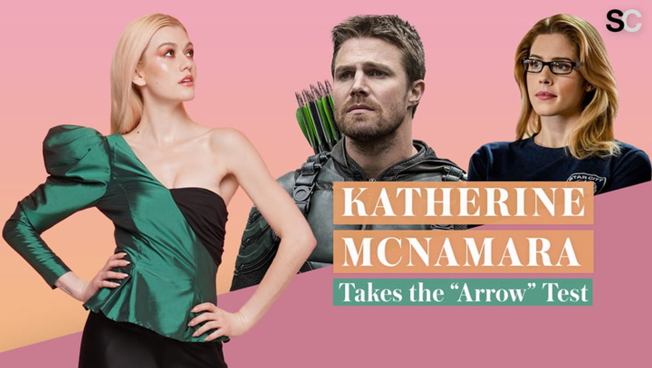 Kat McNamara Plays "Arrow" Trivia