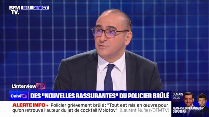 Video herunterladen: Policier grièvement brûlé à Paris: 