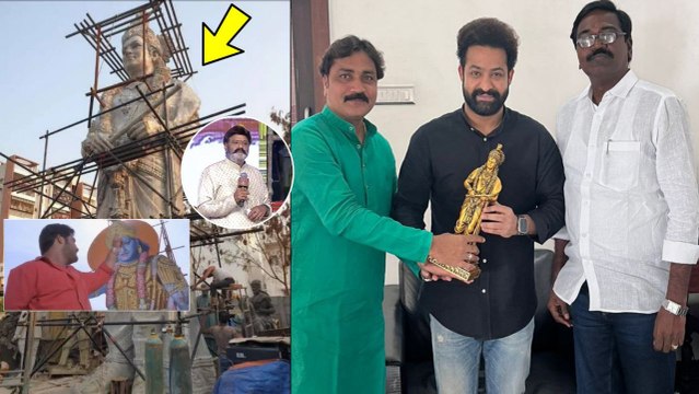 Jr NTR ని TDP పట్టించుకోలే Telangana Govt మర్చిపోలే | Khammam NTR Statue | Telugu OneIndia