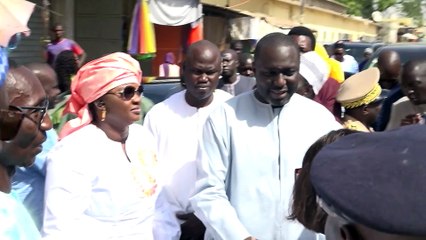 M. Abdou Karim Fofana a procédé à la réception des travaux de rénovation du marché Ndoumbé Diop de Diourbel