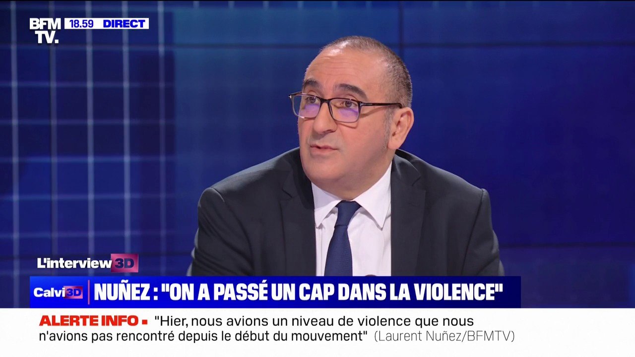 Violences du 1er-mai: "Intervenir en amont, c'est quasiment impossible" pour Laurent Nuñez (préfet de police de Paris)