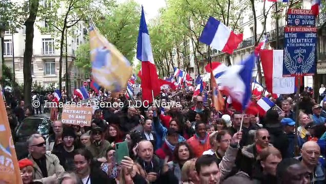 Résistance totale des Patriotes ! Union sacrée. Paris/France - 1er Mai 2023