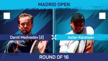 Karatsev stuns Medvedev to reach Madrid Open quarters