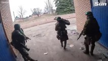Ukrainian Territorial Defence Forces release footage of combat operations inside Bakhmut