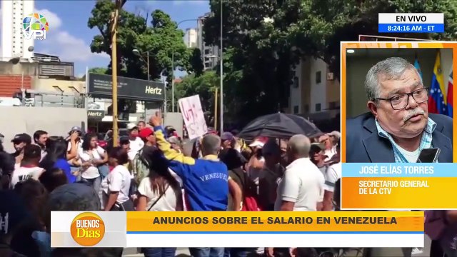 Secretario general de la CTV rechazó los recientes anuncios de Nicolás Maduro