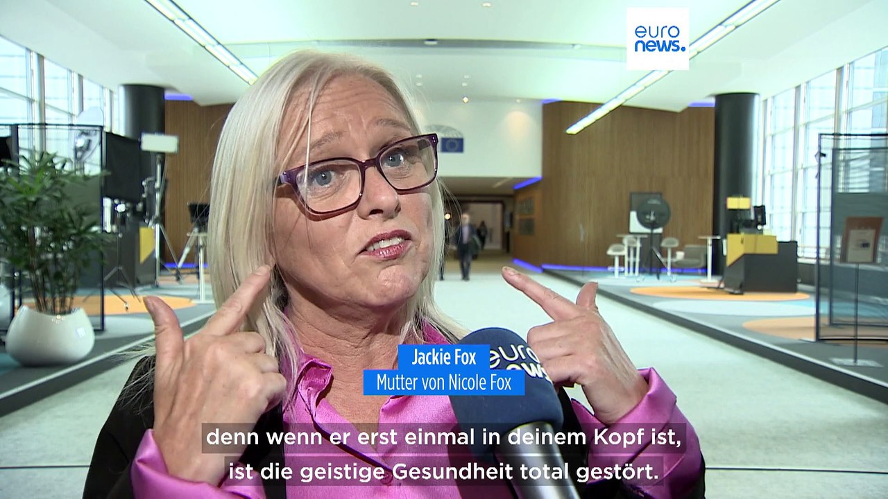 Kämpferin gegen Cybermobbing: Mutter von Selbstmordopfer Coco vor Europaparlament