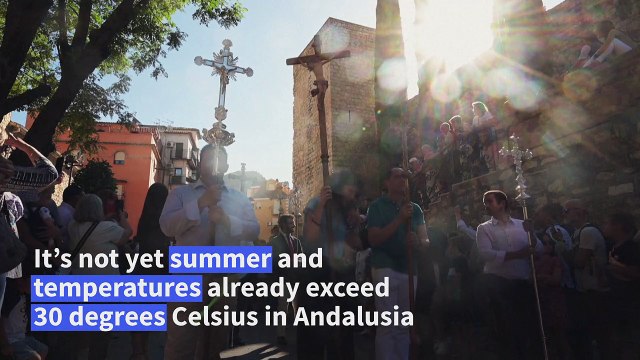 'Save us from this drought': Religious procession in drought-hit Andalusia to ask for rain