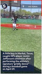 NFL Player Justin Jefferson Calls Boy's Dance at Baseball Game 'Elite Griddy'