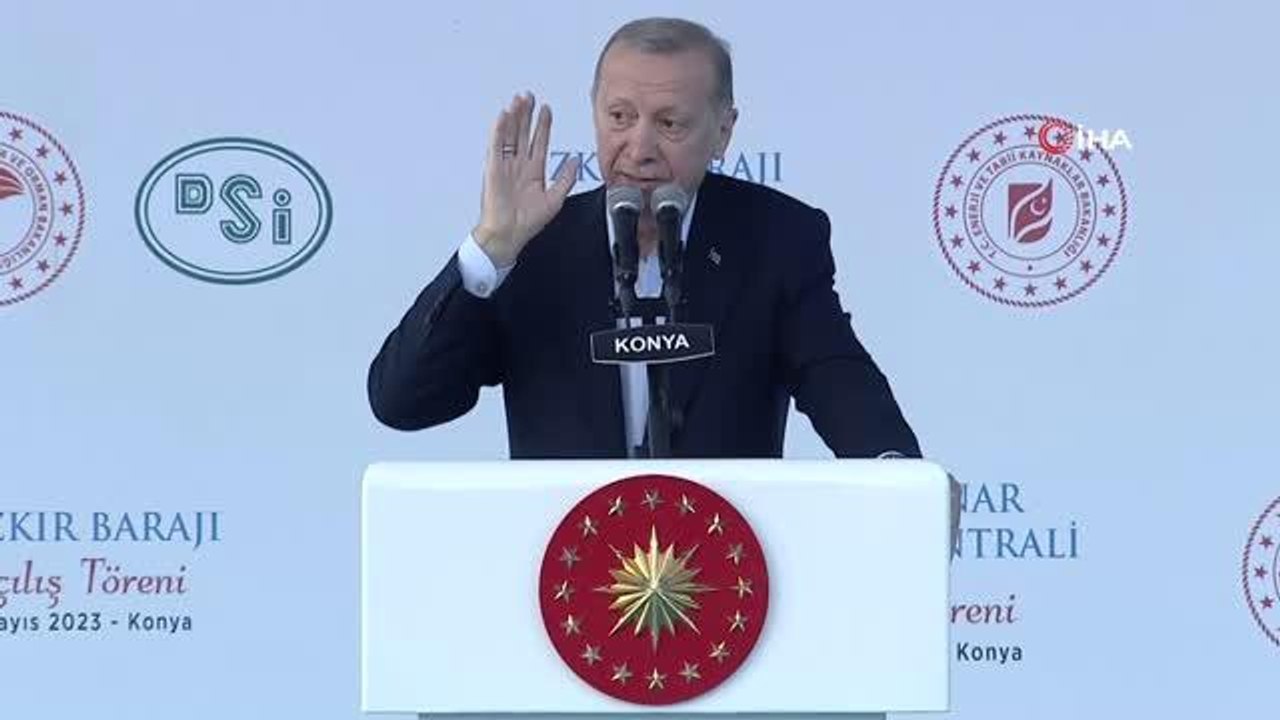 Cumhurbaşkanı Erdoğan: "Yatırım bedeli toplamda 6 milyar lirayı bulan 74 kalem eser hizmet ve projenin resmi açılılını yapıyoruz"