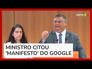 Flávio Dino fala em "manipulação" e "censura" de Big Techs em debate sobre 'PL das Fake News'